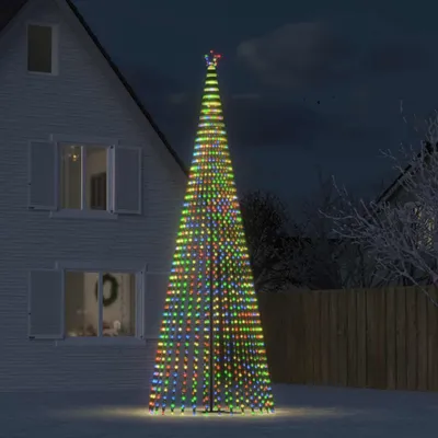 Image de vidaXL Sapin de Noël LED 1544 LEDs Multicolore 500 cm