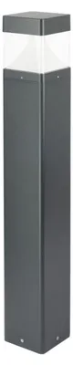 Produktbild von LED Gartenbeleuchtung Aluminium IP65 4000 K 1450 lm 100 cm Anthrazit eckig Modern Außenlampe