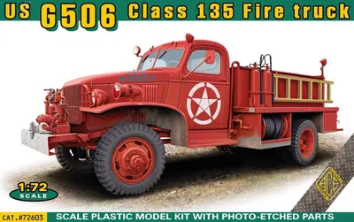 Productafbeelding van Amerikaanse G506 brandweerwagen, klasse 135 / schaal 1:72