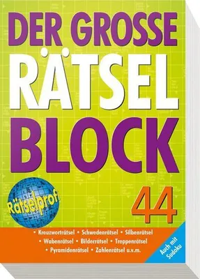 Produktbild von Der große Rätselblock. Bd.44