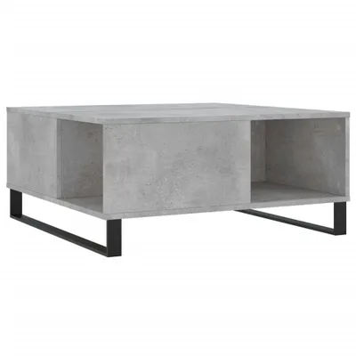 Produktbild von Couchtisch Betongrau 80x80x36,5 cm Holzwerkstoff