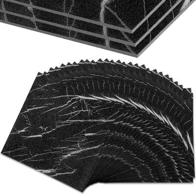 Obrázek produktu pro TRMLBE Vinylová podlaha Samolepicí 27 kusů PVC podlahová krytina 30x30cm Vinylová podlaha Volitelná Laminátová podlaha Řezatelná Lepicí vinyl, typ 7211-1 (2,5 m²)
