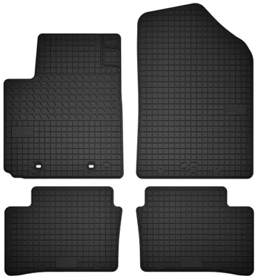 Image de Lot de tapis en caoutchouc pour : Hyundai i10 II à hayon (de 2013 à 2019)