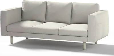 Produktbild von Dekoria Bezug für Norsborg 3-Sitzer Sofa, hellgrau , Norsborg 3-Sitzer Sofabezug