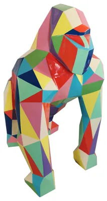 Immagine prodotto di Gorilla Astratto Decorativo Figura Scultura 128cm Figure Statue Sculture