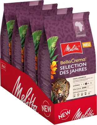 Produktbild von Melitta BellaCrema Selection des Jahres Kaffeebohnen, für Vollautomaten, im Set