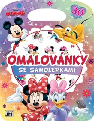 Obrázek produktu pro Minnie - Omalovánky se samolepkami