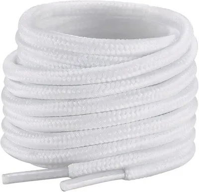 Productafbeelding van The Kicks Don® Veters Rond 4mm - 120CM - Wit