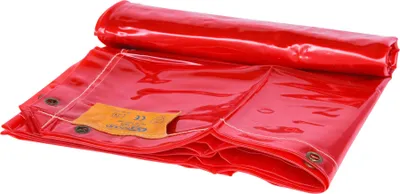 Produktbild von Schweißerschutzplane, rot