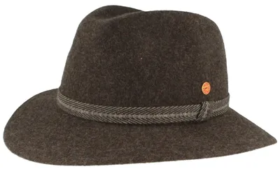 Produktbild von Mayser rollbarer Filzhut Traveller Wolle Plus mit Stoffband, grau, Gr. 62