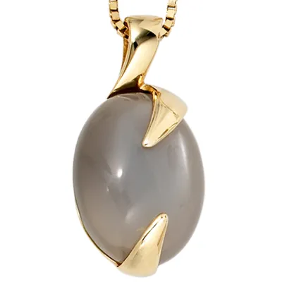 Produktbild von JOBO Anhänger 585 Gold Gelbgold 1 Mondstein