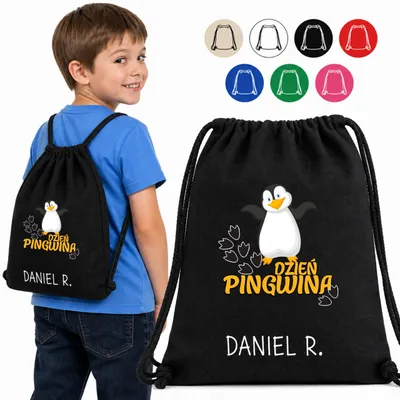 Obrázok produktu pre Taška Do Školy - Deň Pinguínov, Tančiaci Pinguín