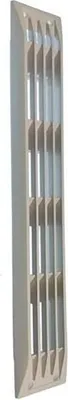 Produktbild von Goldenship Korrosionsbeständiges Lüftungsgitter Weiß 70 x 446 mm Weiß 70 x 446 mm