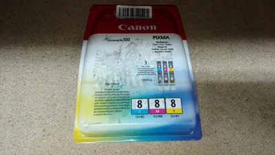 Produktbild von Canon CLI-8 C/M/Y Farbtinte Multipack, Cyan, Magenta, Gelb, Tinte auf Pigmentbasis, 3 Stück(e)