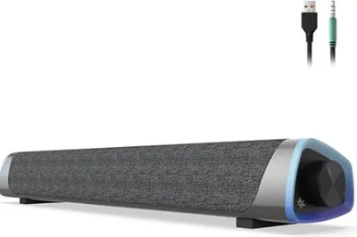 Immagine prodotto di Soundbar con audio surround, USB, LED - nero