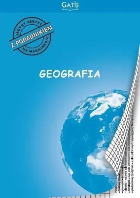 Zdjęcie produktu dla Gatis Zeszyt Geografia A5 - 60 Kartek W Kratkę Z Poradnikiem
