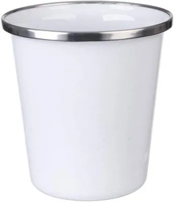Produktbild von Famanu Emaille Trinkbecher - Robuster Becher für Innen und Außen
