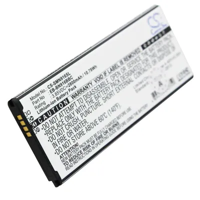 Immagine prodotto di Batteria adatta alla batteria Samsung SM-N910 Galaxy Note 4, 2800mAh