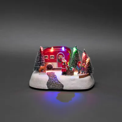 Produktbild von Konstsmide LED Wohnwagen, 6 bunte Dioden, batteriebetrieben, Innen - 4238-000