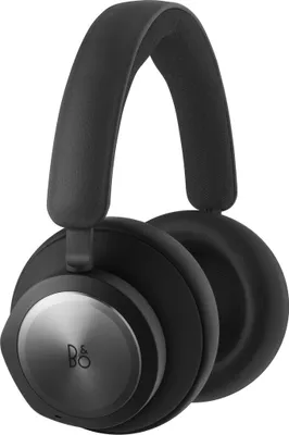 A pair of black Bang & Olufsen Beoplay Portal PC/PS gaming headphones.