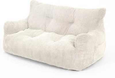 Obrázek produktu pro Velké křeslo do obývacího pokoje - Křeslo do obývacího pokoje - Křeslo - Puf - Křeslo do ložnice - Pro 2 osoby - Materiál: Corduroy