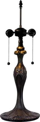 Zdjęcie produktu dla Podstawa lampy Clayre & Eef Lampa stołowa Tiffany Ø 17x55 cm Brązowy Metal