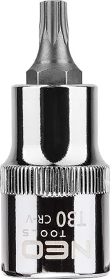 Produktbild von NEO TOOLS Steckschlüsseleinsatz 08-753 55mm Chrom-Vanadium-Stahl Werkzeugstahl