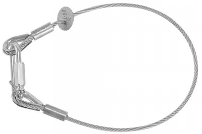 Produktbild von Riggatec Sicherungsseil, Safety 100 cm x 7 mm bis 50 kg