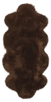 Produktbild von Heitmann Felle Australisches Premium 1 1/2-fach Lammfell Farbe Braun, Größe ca. 140 x 68 cm 159