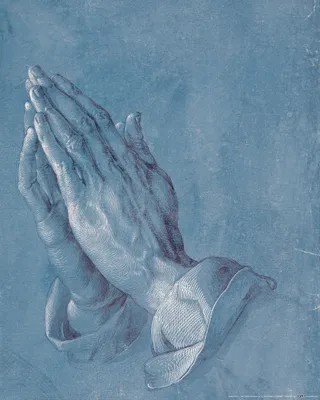 Obrázok produktu pre Albrecht Dürer umelecká tlač obrazu - Modliace sa ruky, 1508 (50 x 40 cm)