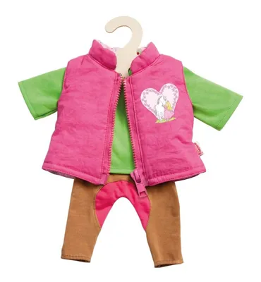 Image de Ensemble d'équitation Pu, 3 pièces, taille 35-45 cm
