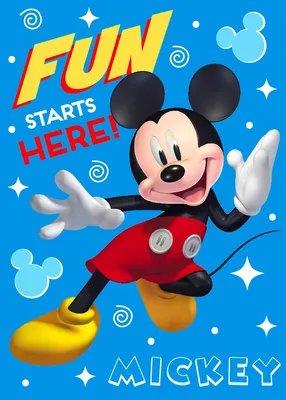 Produktbild von Disney Mickey Polar-Decke