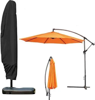 Produktbild von 210D Oxford Parasolabdeckung für Sonnenschirme, wetterfest, UV-beständig, schneebeständig, für Sonnenschirme