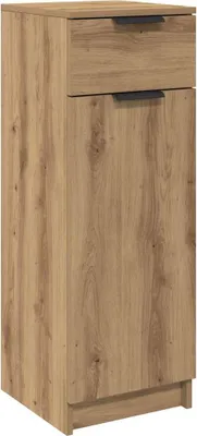 Obrázek produktu pro vidaXL Koupelnová skříňka Artisan dub 32 x 34 x 90 cm Materiál na bázi dřeva