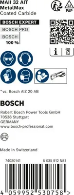 Image de Bosch EXPERT MetalMax MAII 32 AIT, 70 x 32 mm, 10 pièces 2608900023