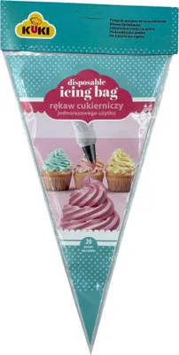 Produktbild von KUKI Einweg-Spritzbeutel, 1 Packung - 20 Stück