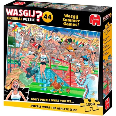 Image de Wasgij Original 44, Jeux d'été de Wasgij, puzzle de 1000 pièces