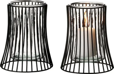 Produktbild von Windlicht 17cm Nero