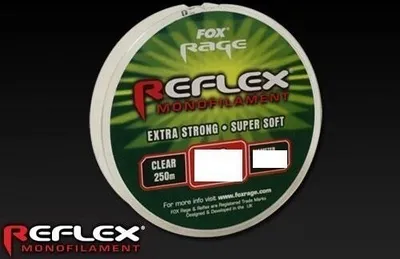 Produktbild von Fox Rage Reflex Mono Schnur Hauptschnur 250m, Durchmesser:0.20mm