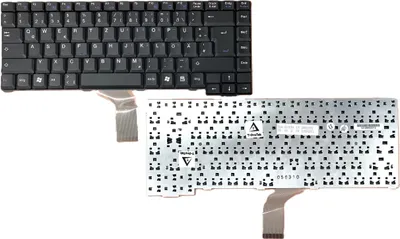 Produktbild von Schwarz - DEUTSCHE Tastatur Kompatibel für Medion MD95998, MD96490, MD96301