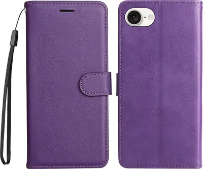 Produktbild von iPhone 16e / 17e Hülle - Coverup Klapphülle - Violett
