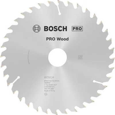 Produktbild von PRO Wood Kreissägeblatt, 184 x 2,6 x 30 mm, Z36