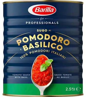 Immagine prodotto di Sugo Pomodoro Basilico Barilla 2500g