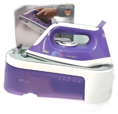 Produktbild von Braun CareStyle 1 IS 1014, 2200 W, 360 g/min, Keramik-Bügelsohle, 6 bar, 1,5 l, 120 g/min