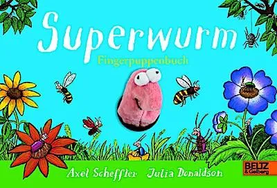 Produktbild von Superwurm-Fingerpuppenbuch