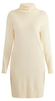 Obrázek produktu pro Šaty dámské značky AODA – barva: bílá, materiál: vlna, velikost: XL/XXL
