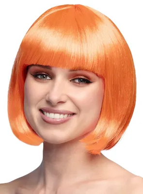 Immagine prodotto di Boland - Parrucca da cabaret, lunghezza media, taglio bob con frangia, materiale sintetico, acconciatura, festa a tema, carnevale, festa in maschera, costume
