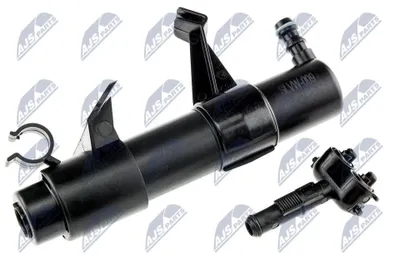 Produktbild von NTY Waschwasserdüse Scheinwerferreinigung Scheinwerfer-Spritzdüse EDS-VW-009 Links Rechts für VW Touareg (7LA, 7L6, 7L7) elektrisch