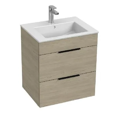 Obrázek produktu pro Jika Cube - Skříňka s umyvadlem 55x43x61 cm, jasan H4536121765141