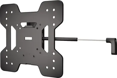 Produktbild von Hama 118051, 75 x 75 mm, 200 x 200 mm, -5 - 15°, 6°, Aluminium, Kunststoff, Chrom, Schwarz